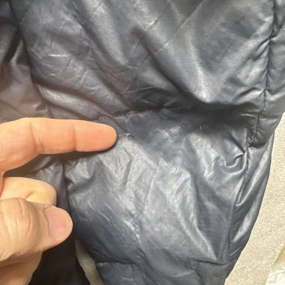 Vtg‎ 90s The North Face Jacket Mens L Blue TNF Nuptse NF002YO Puffer 700 Down